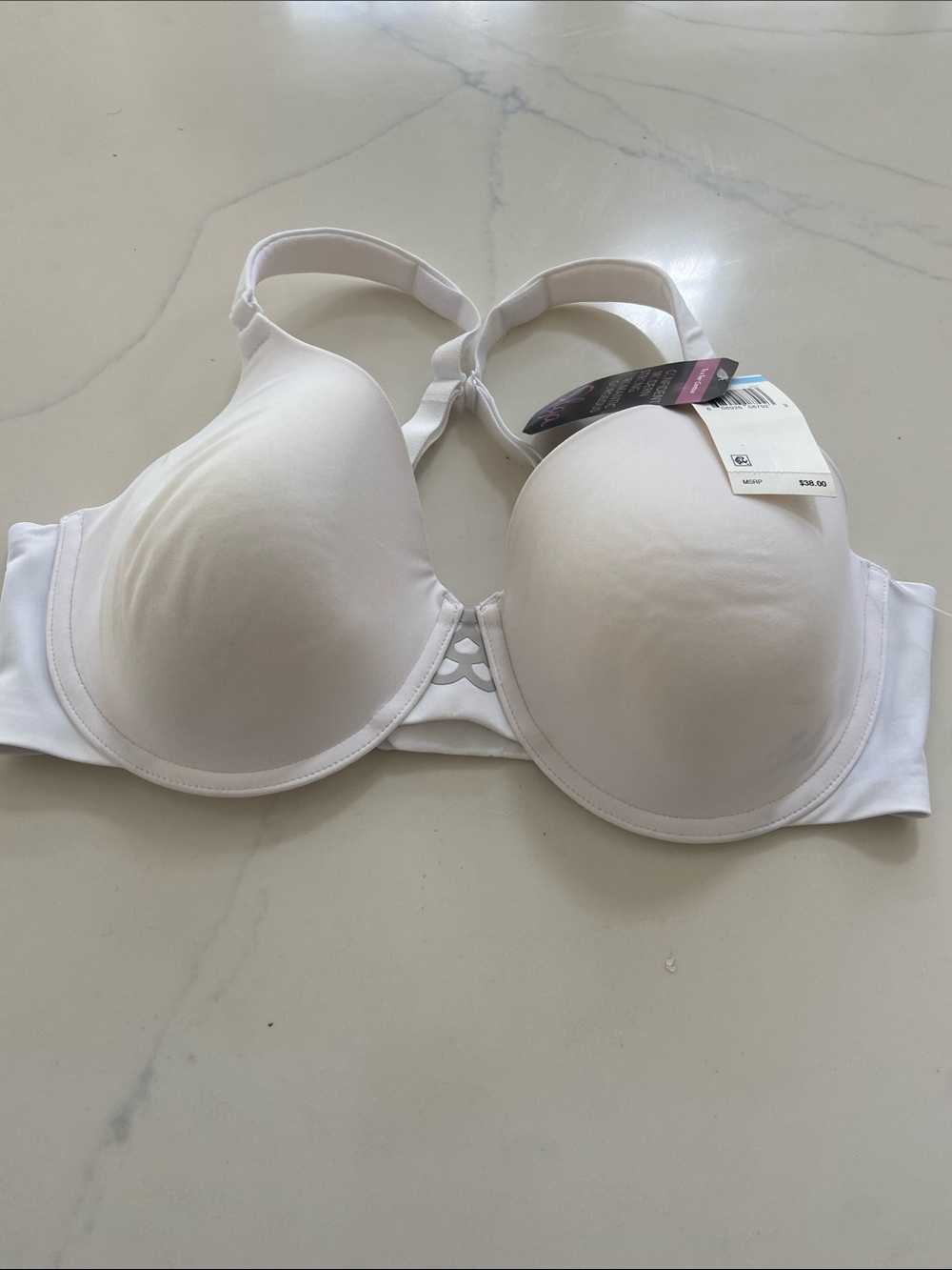 Olga White Smooth T-Shirt Bra with Light Padding